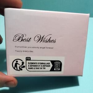 Heart Wings Angel Love Bracelet Sterling Silver 925 Birthday Christmas Gift NEW!